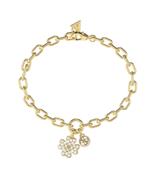 Lucky charm pave bracelet
