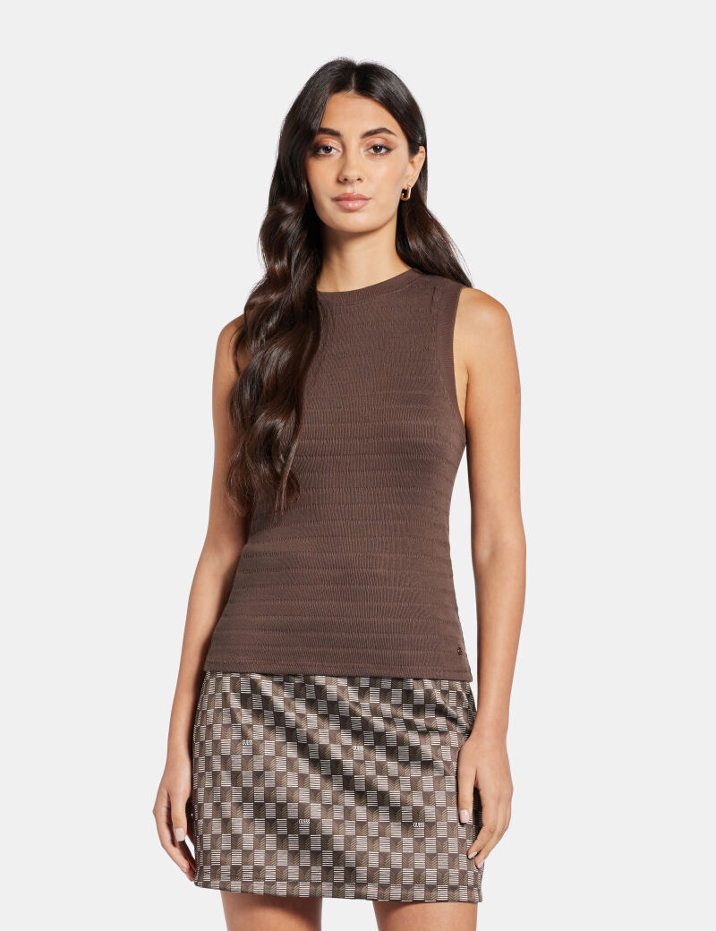 توب جيرسي مخطط