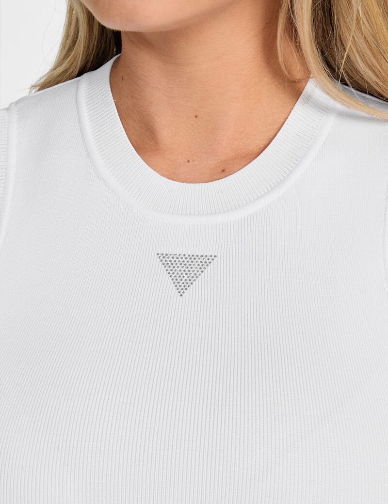 Small triangle tank top