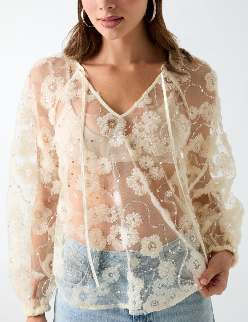 Sequins blouse