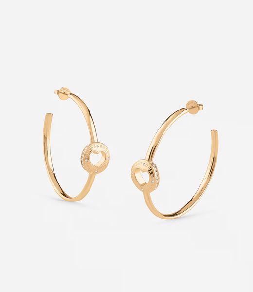 جيس 50mm rolling heart hoops