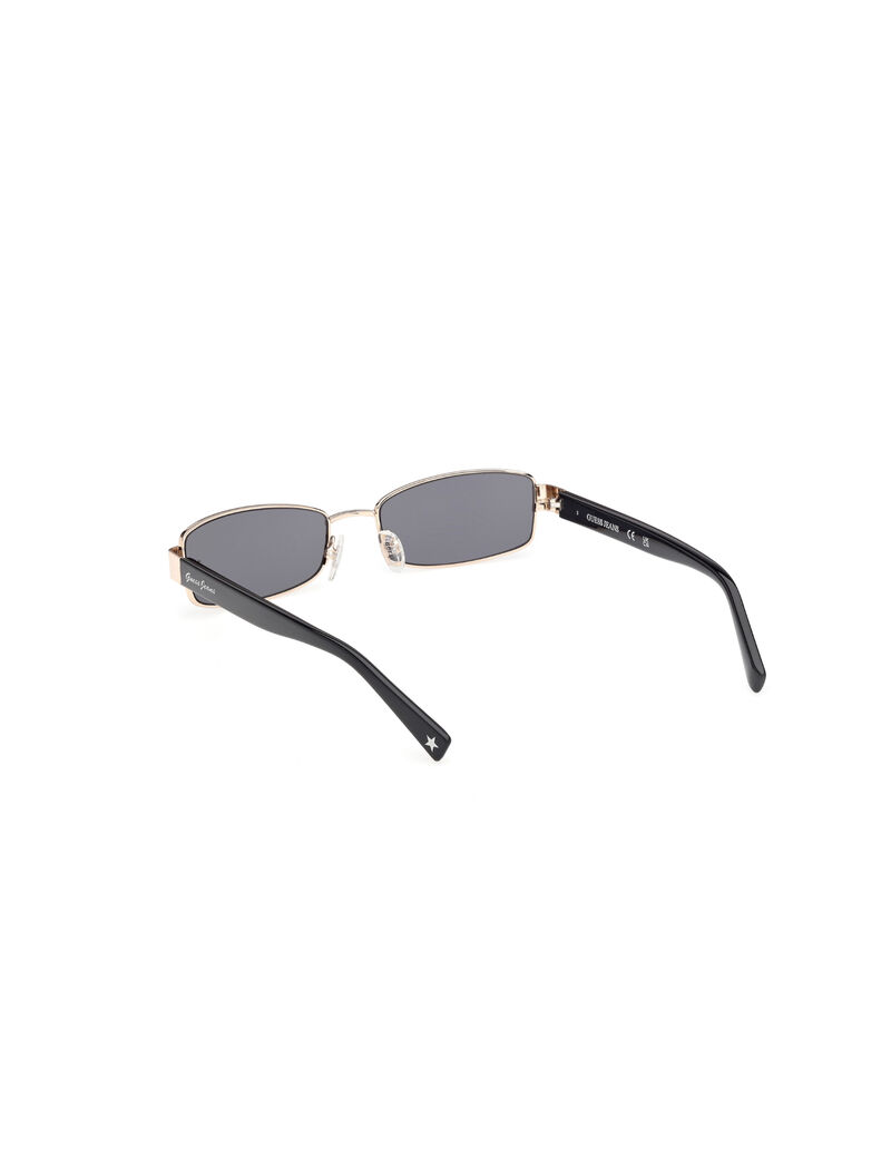 guess rectangle metal sunglasses