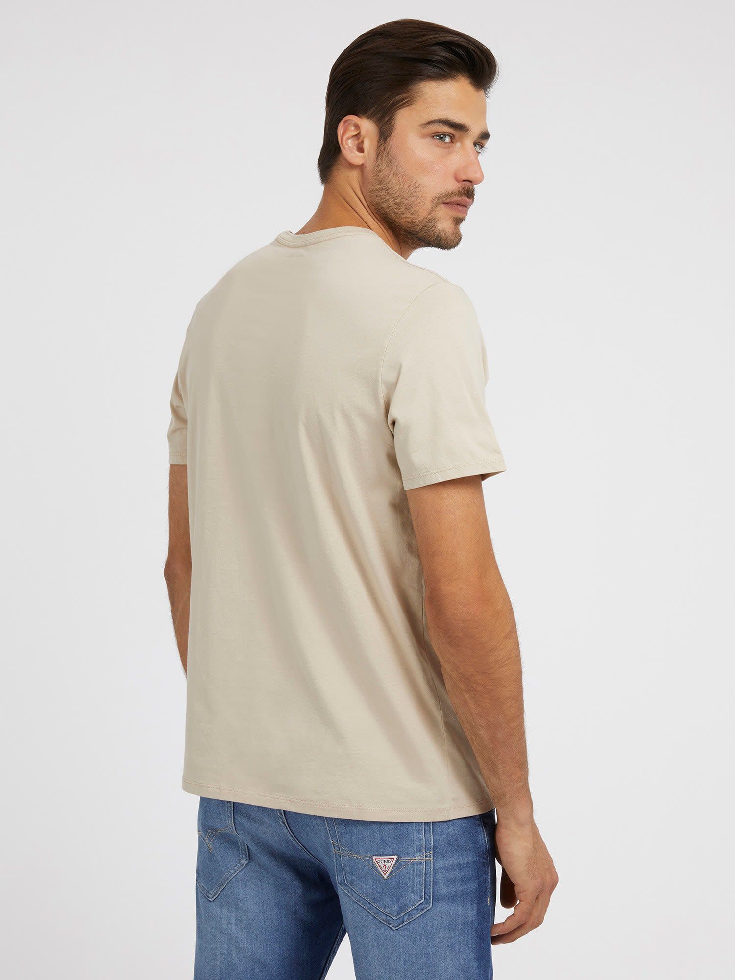 Guess jeans white t shirt top