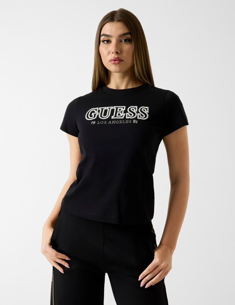 Embroidered logo T-shirt