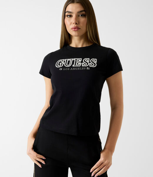 Embroidered logo T-shirt