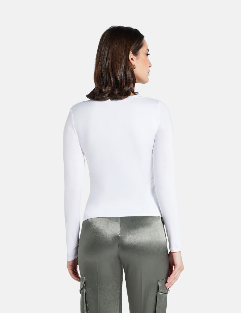 بلوزة جوانا غير متماثلة