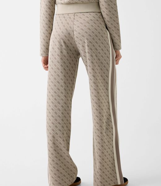 4G JACQUARD STRAIGHT LEG PANTS