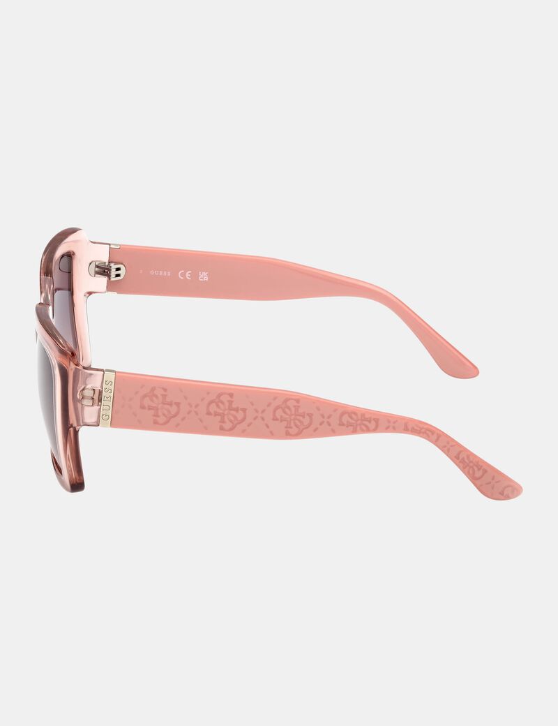 Square Quattro G Plastic Sunglasses