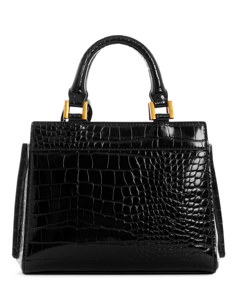 katey logo print mini satchel