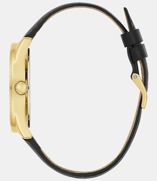 Analogue watch with G Cube logo detail