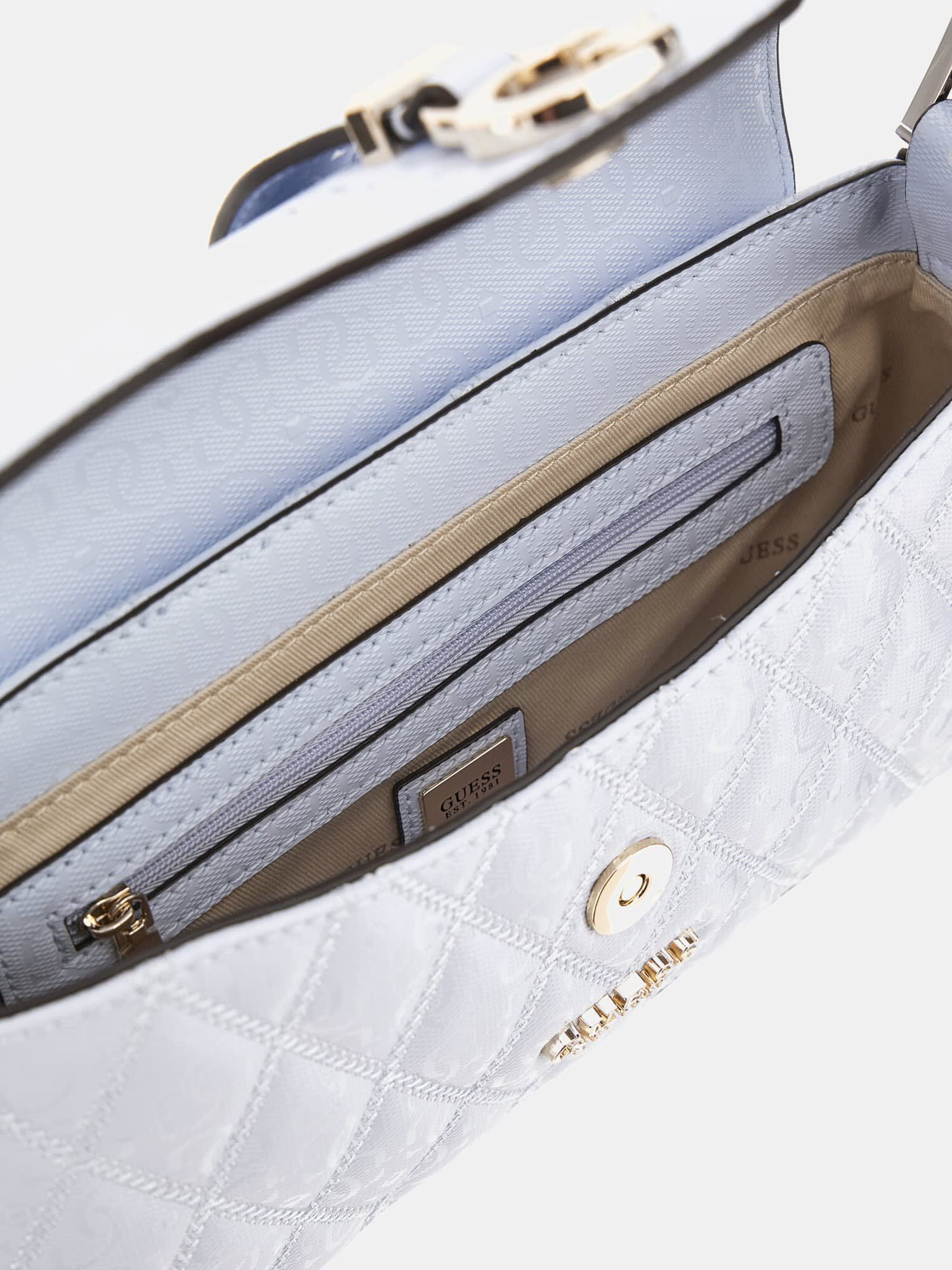 Shop GUESS Online Adi 4G logo shoulder bag