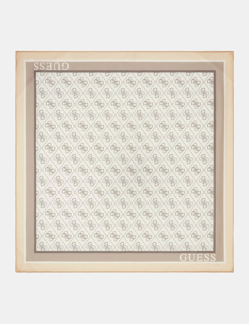 Printed logo foulard