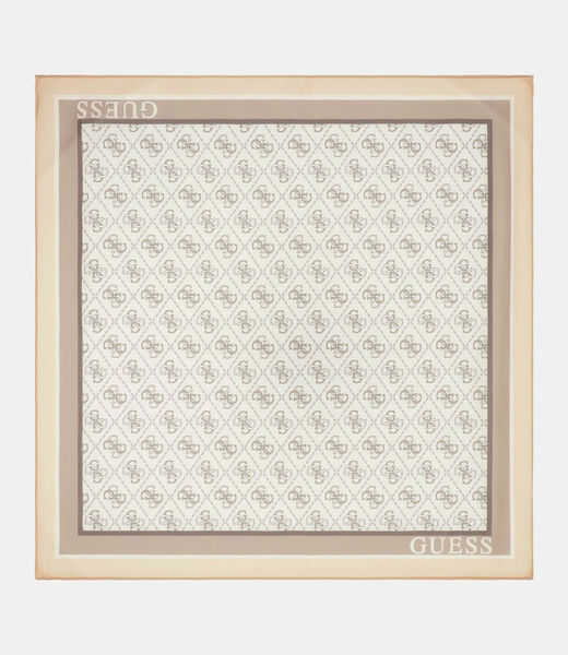 Printed logo foulard