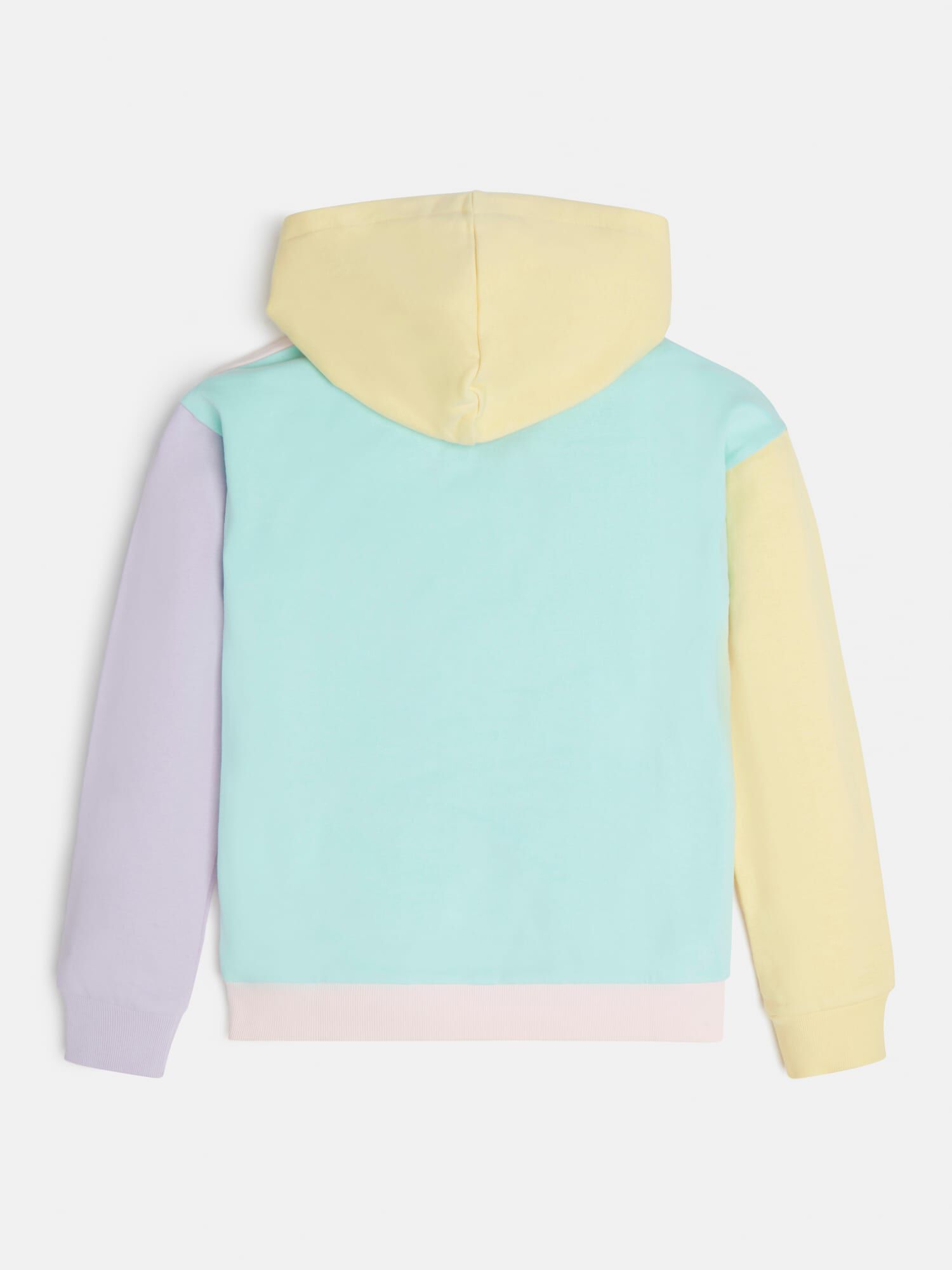 Guess colour outlet block hoodie