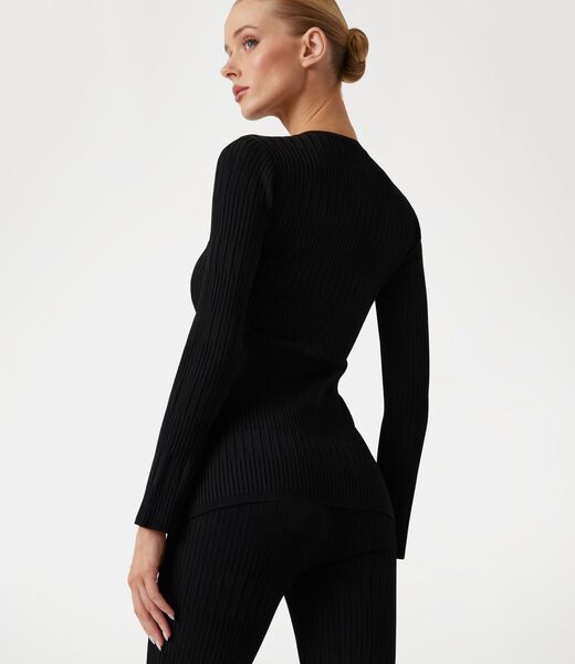 Marciano rib-knit cardigan