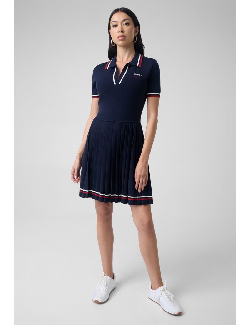 جيس polo sweater mini dress