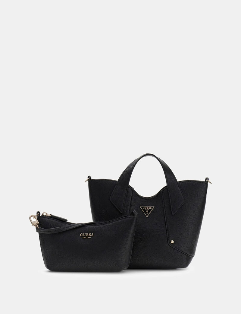 guess darcy logo mini handbag