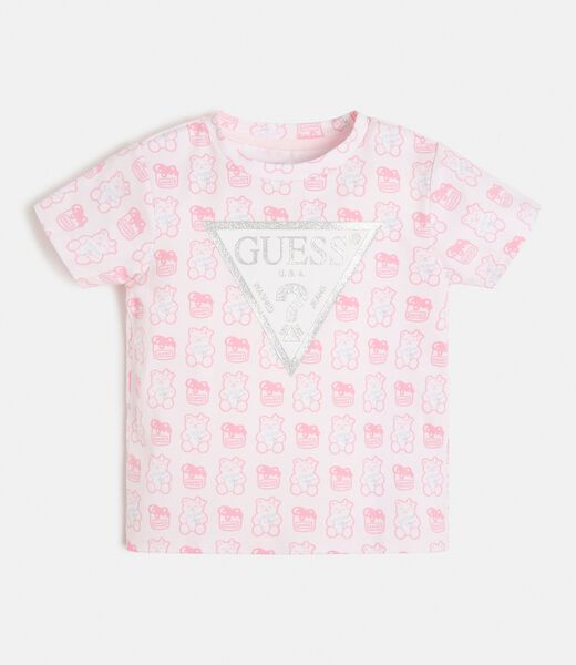 ALL OVER PRINT LOGO T-SHIRT