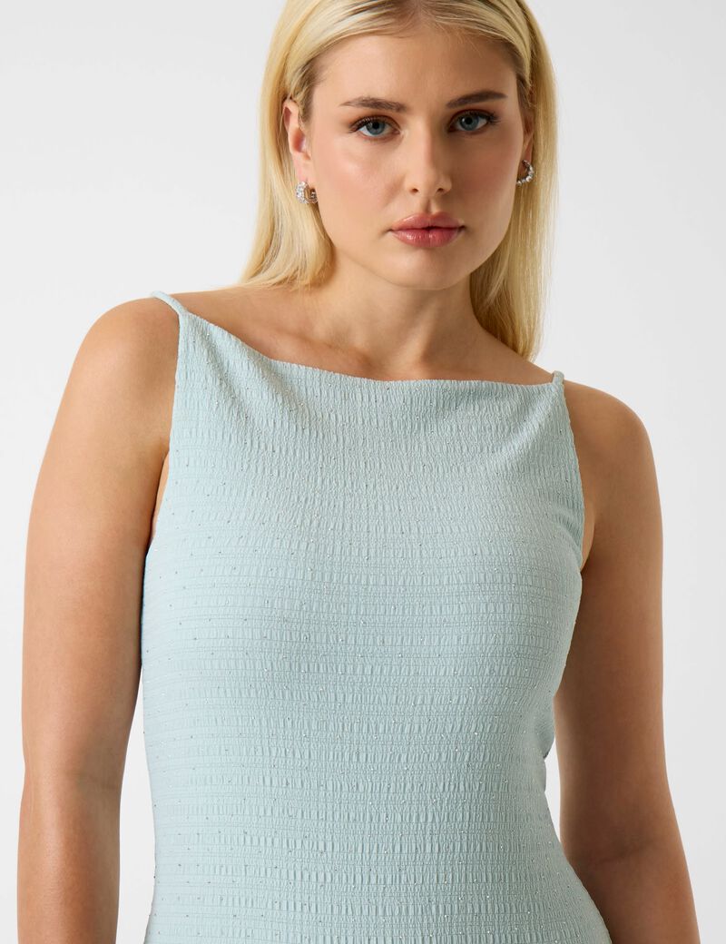 SL FRANCINE SMOCK HOTFIX DRESS