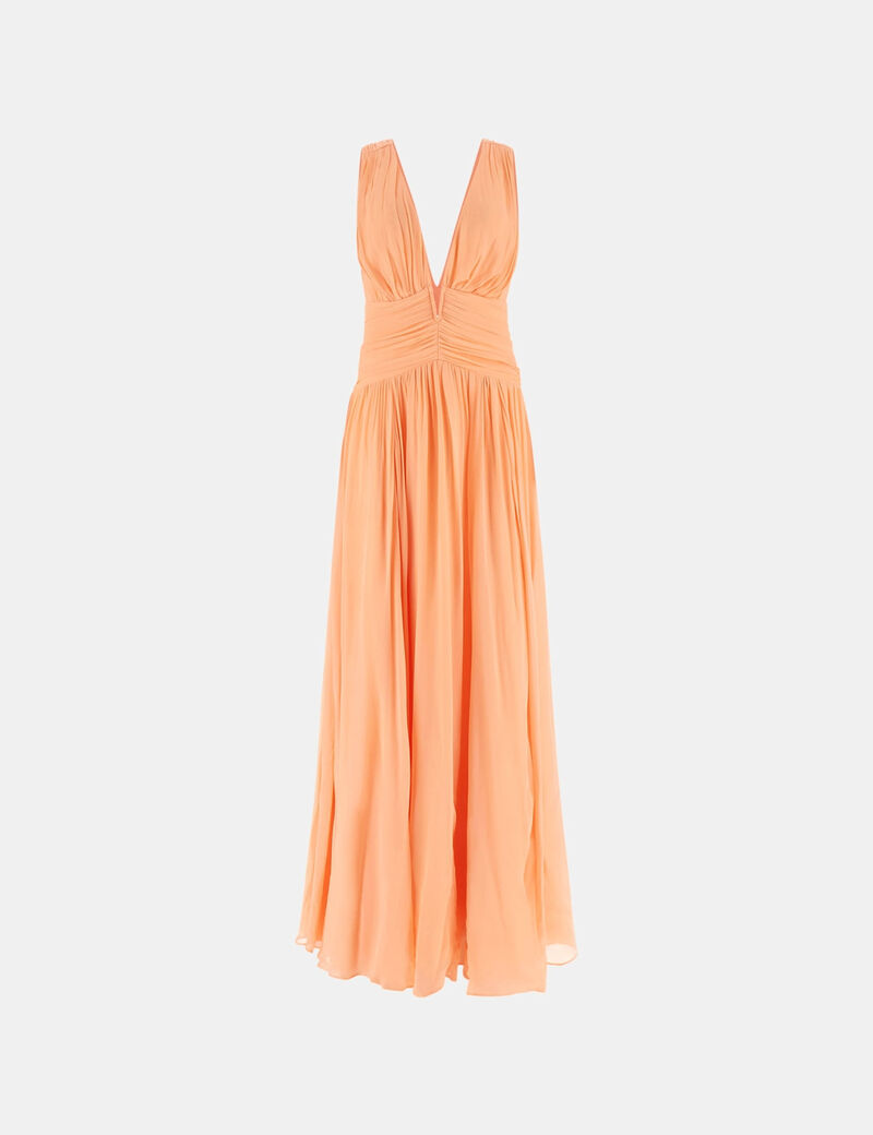guess marciano viscose long dress
