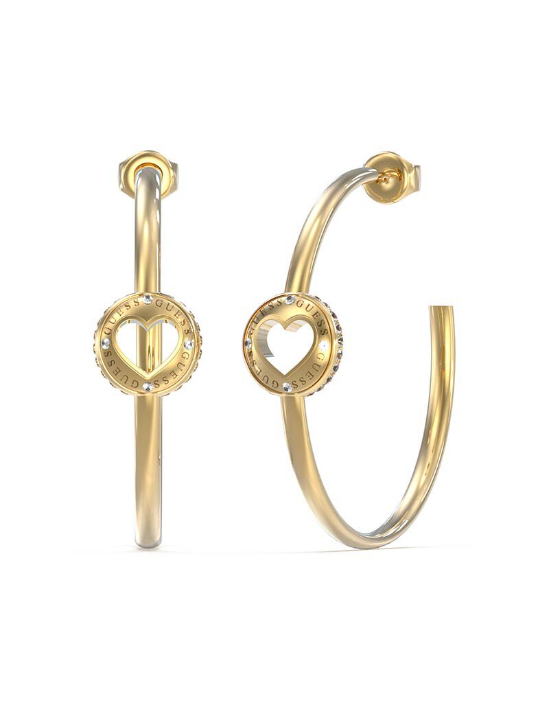 Guess hoop earrings cheap