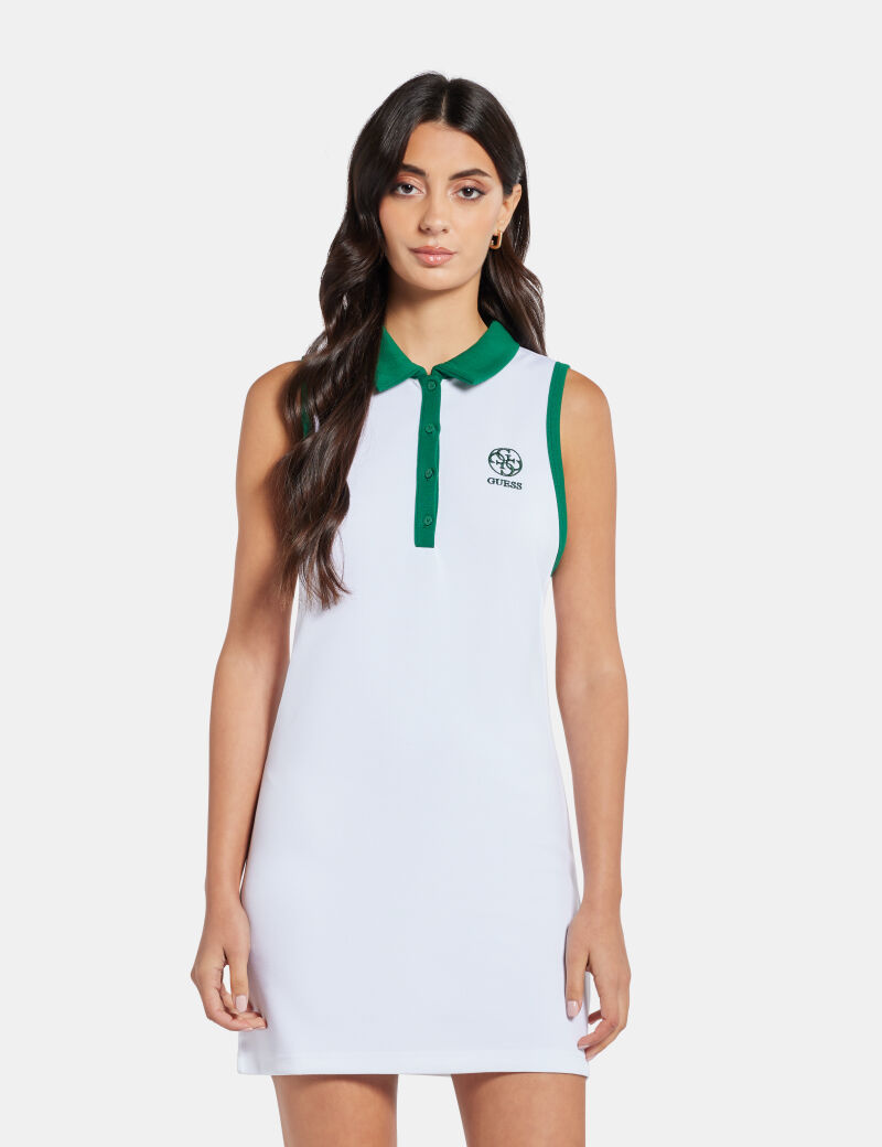 Polo Neck Mini Dress