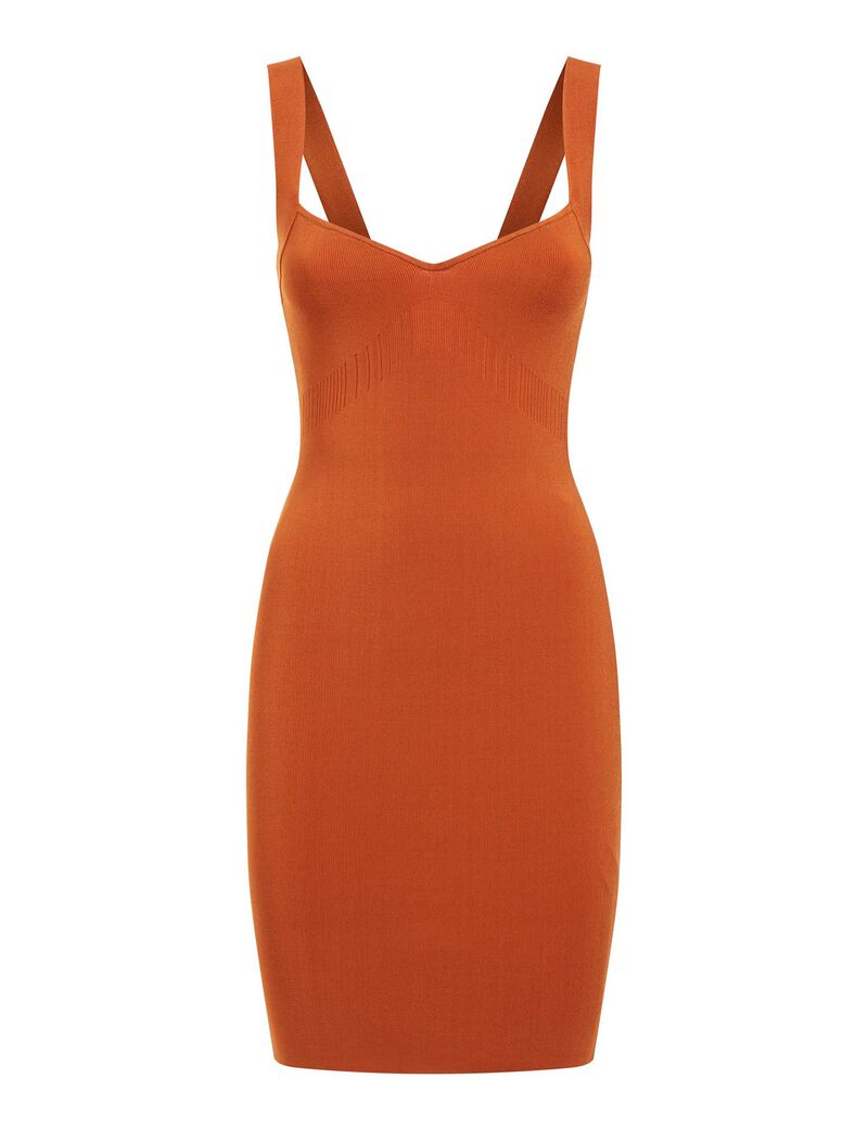 Close-Fitting Sweater Dress