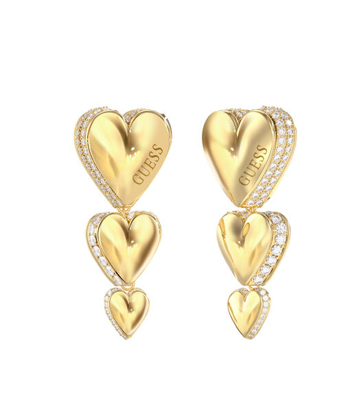 40mm multi heart pendants