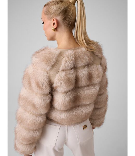 جيس marciano faux fur