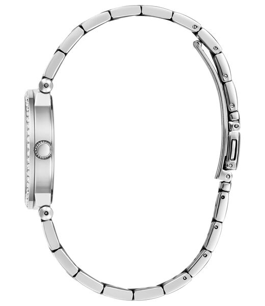 Analogue watch with crystal appliqu&eacute; detailing