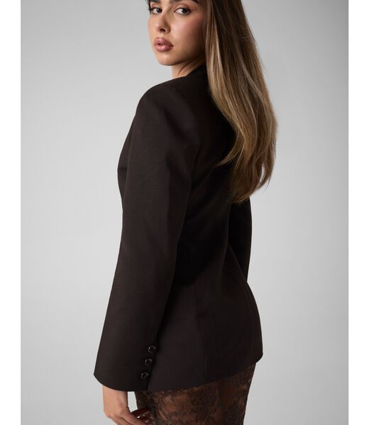 جيس leonie button structured blazer