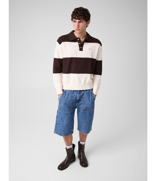 جيس striped sweater polo