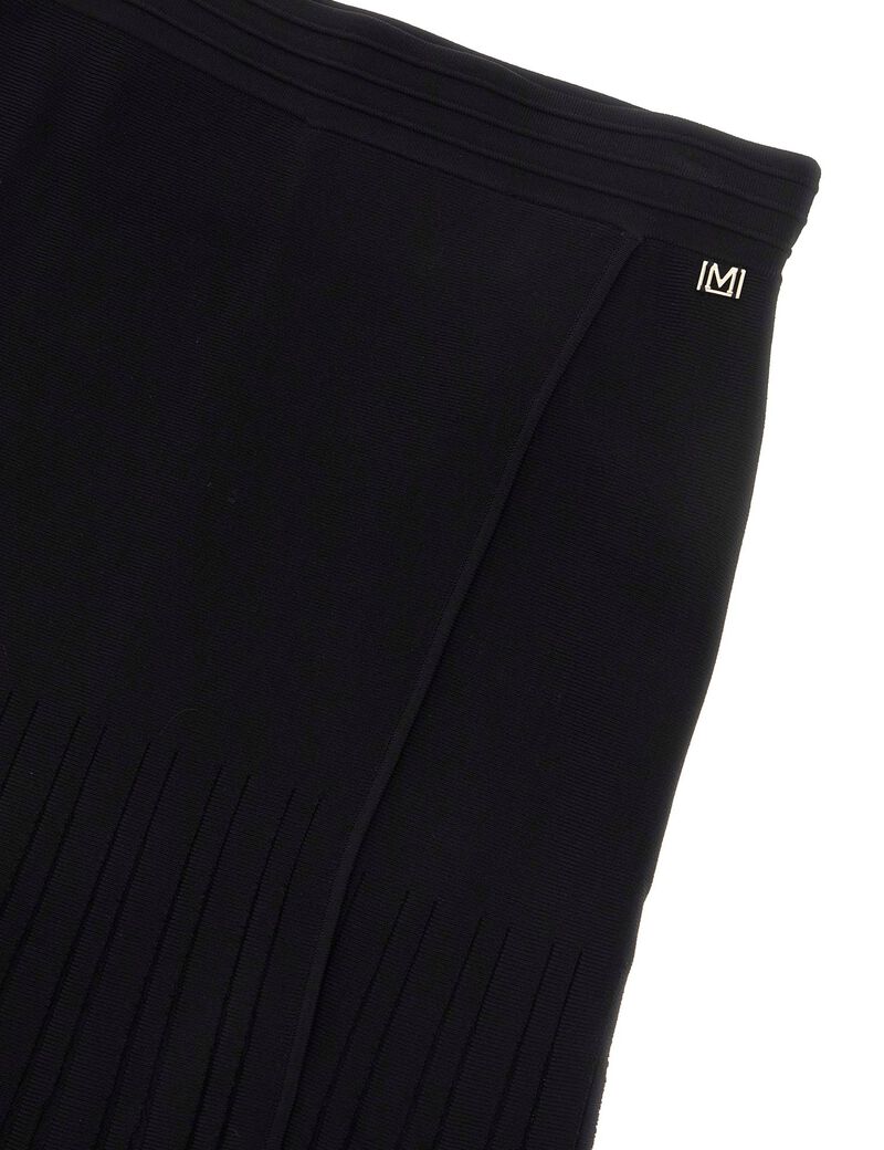 Bessie pleated long skirt