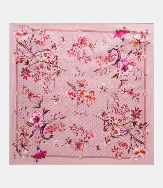 Floral Print Foulard