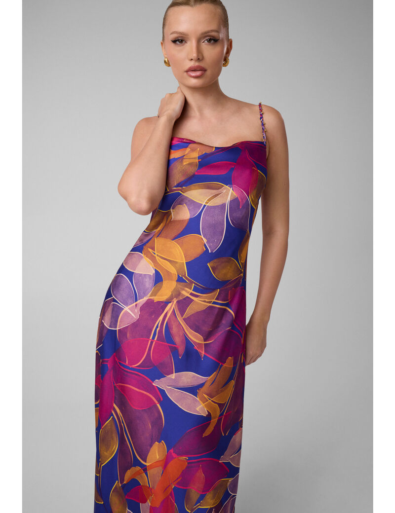 جيس marciano printed maxi dress