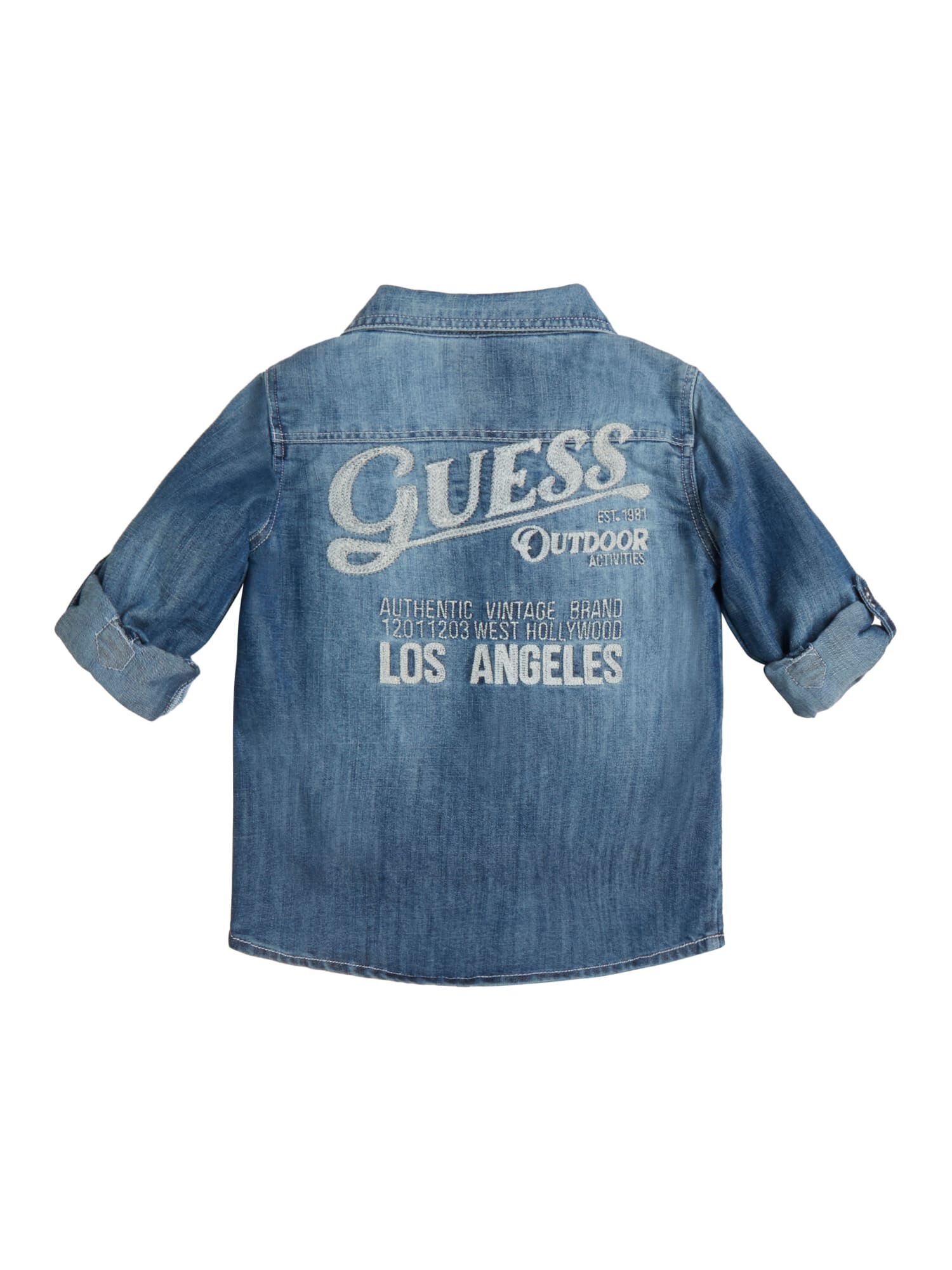Guess denim blouse cheap