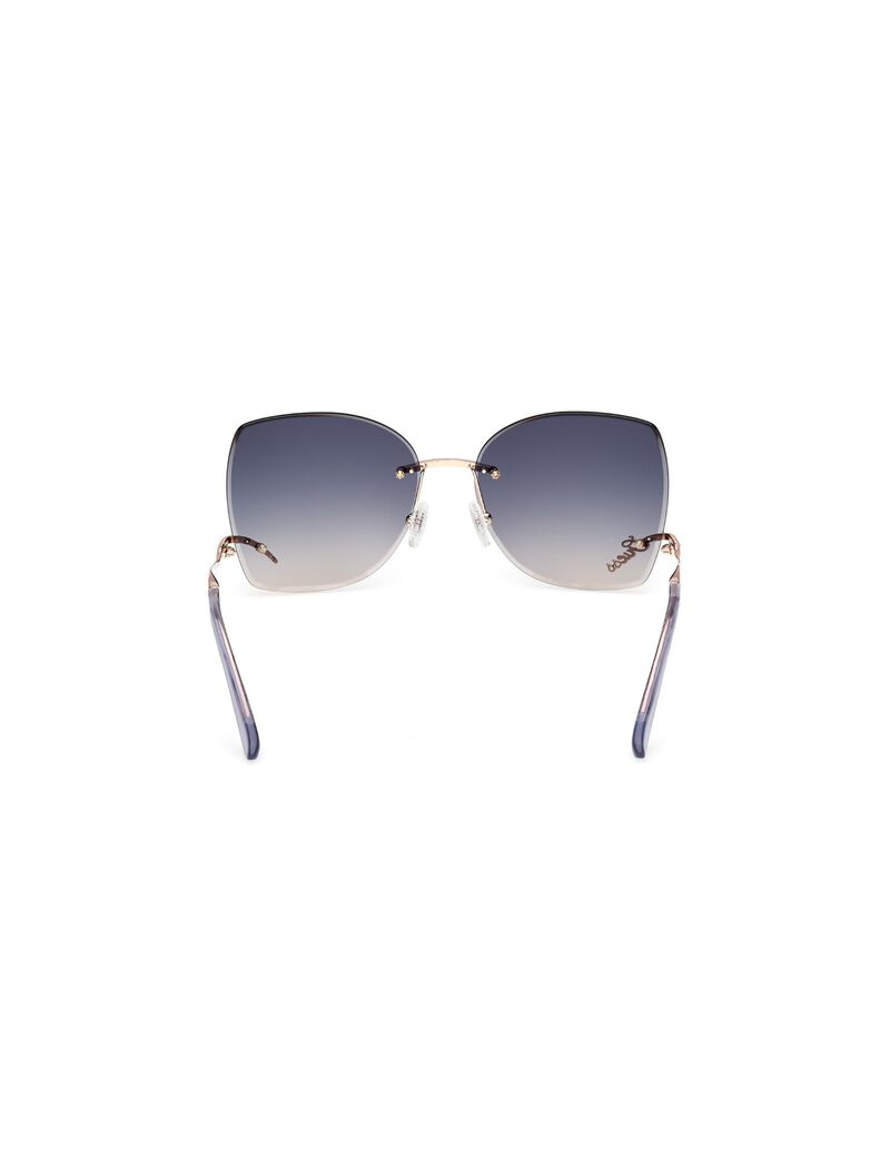 Raelynn Square Rimless Sunglasses