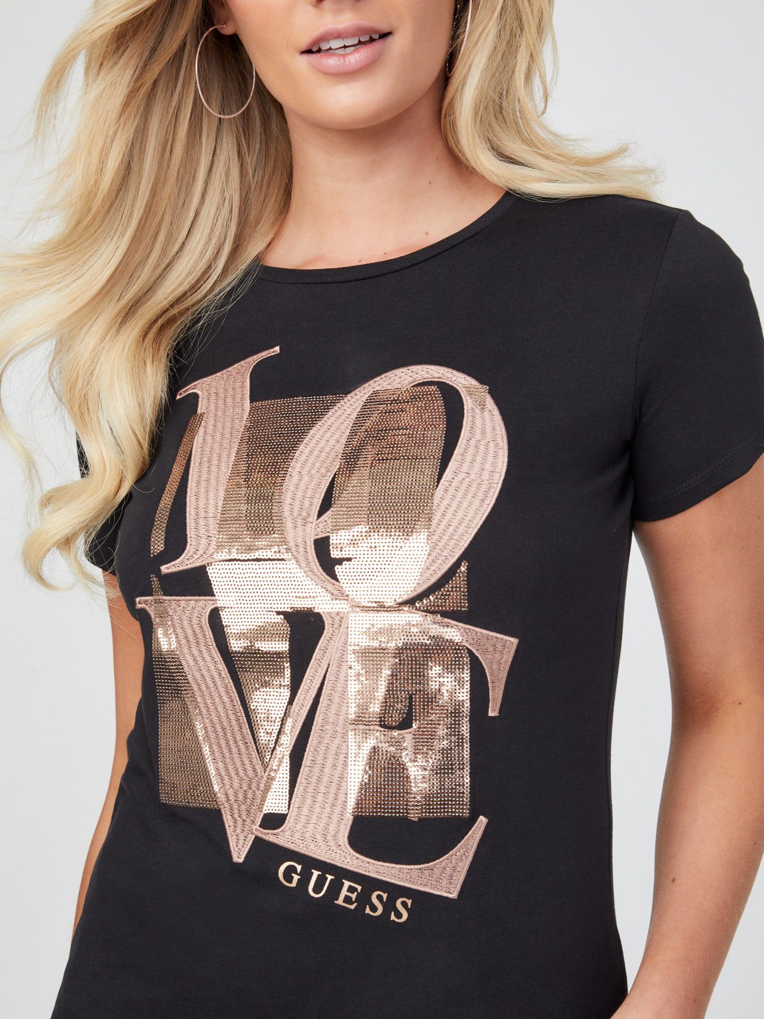 Guess graphic t shirt top
