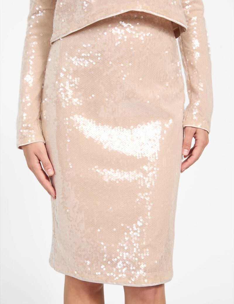 guess sequins skirt