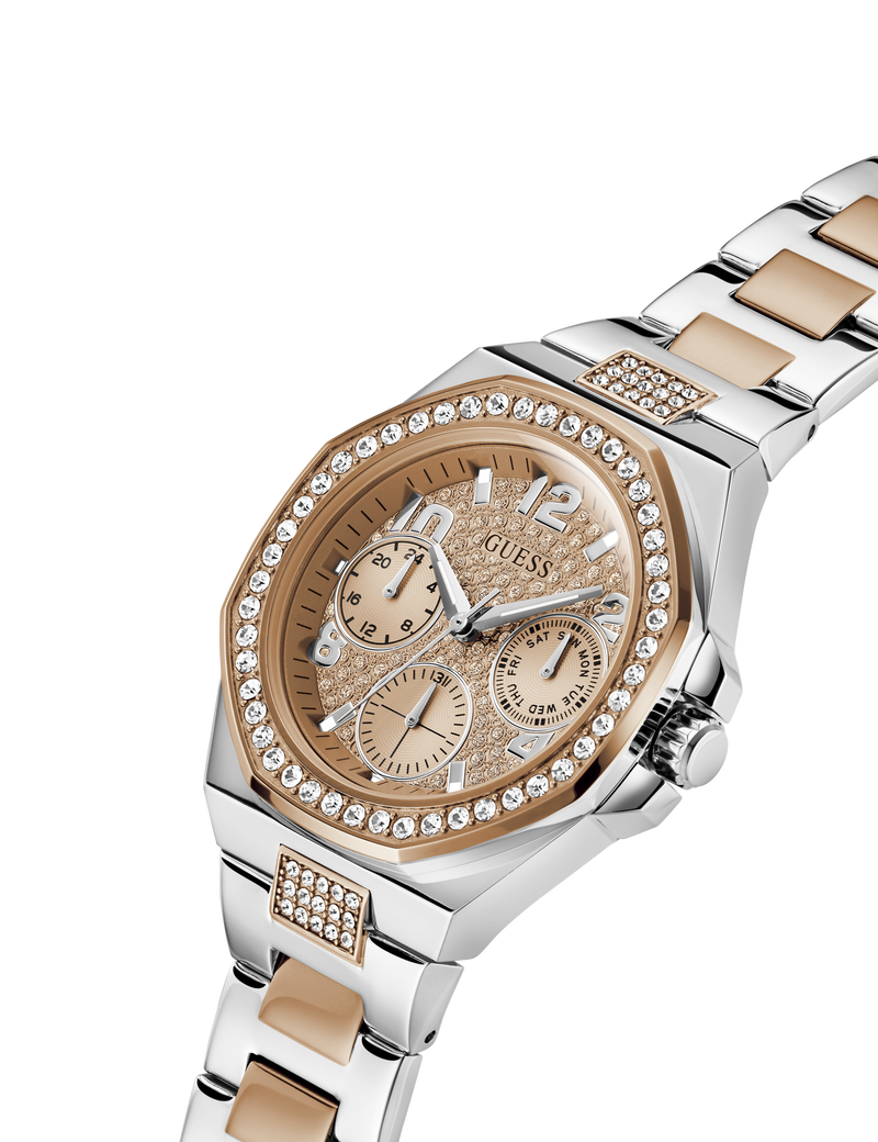 Ladies 2-Tone Multi-function Watch