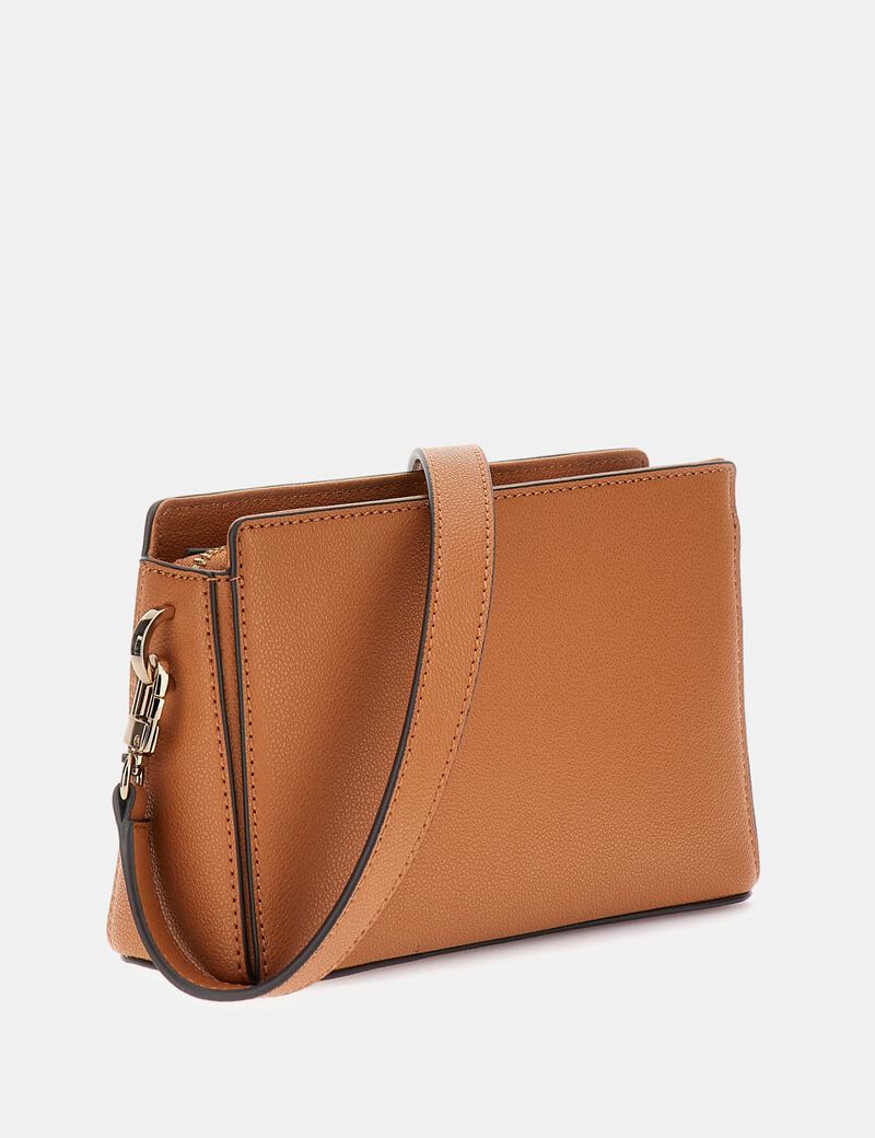Nastra stitch-detail mini crossbody