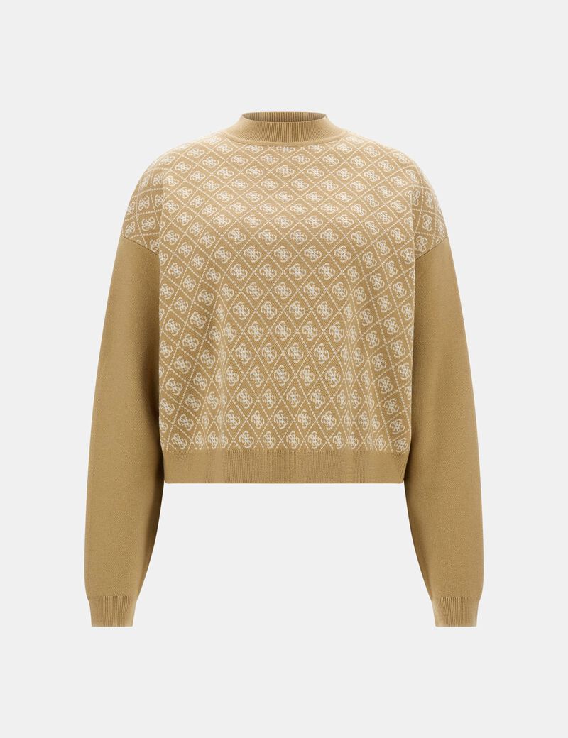 جيس wool blend 4g logo sweater