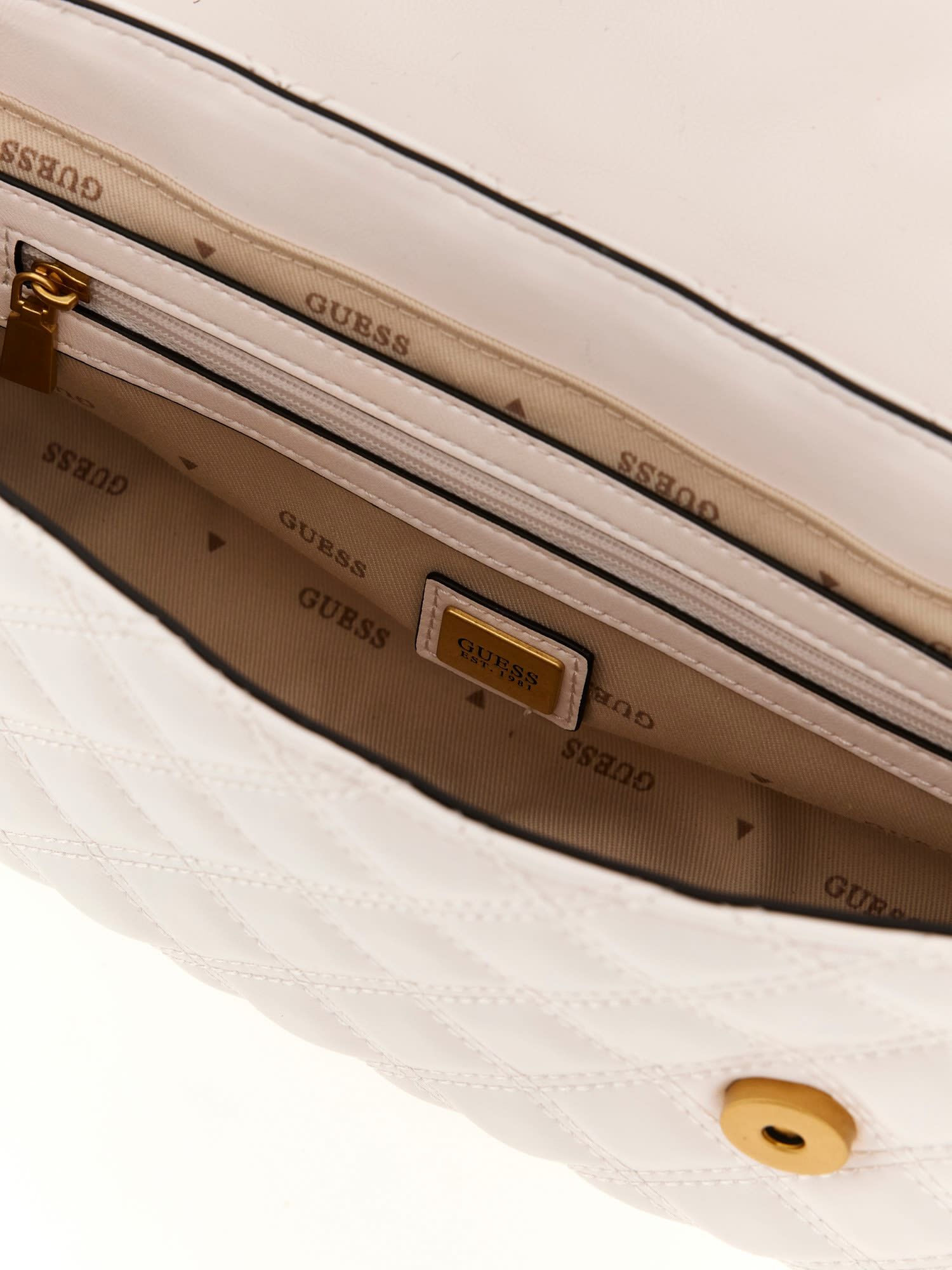 Guess suave quilted shop leather bag