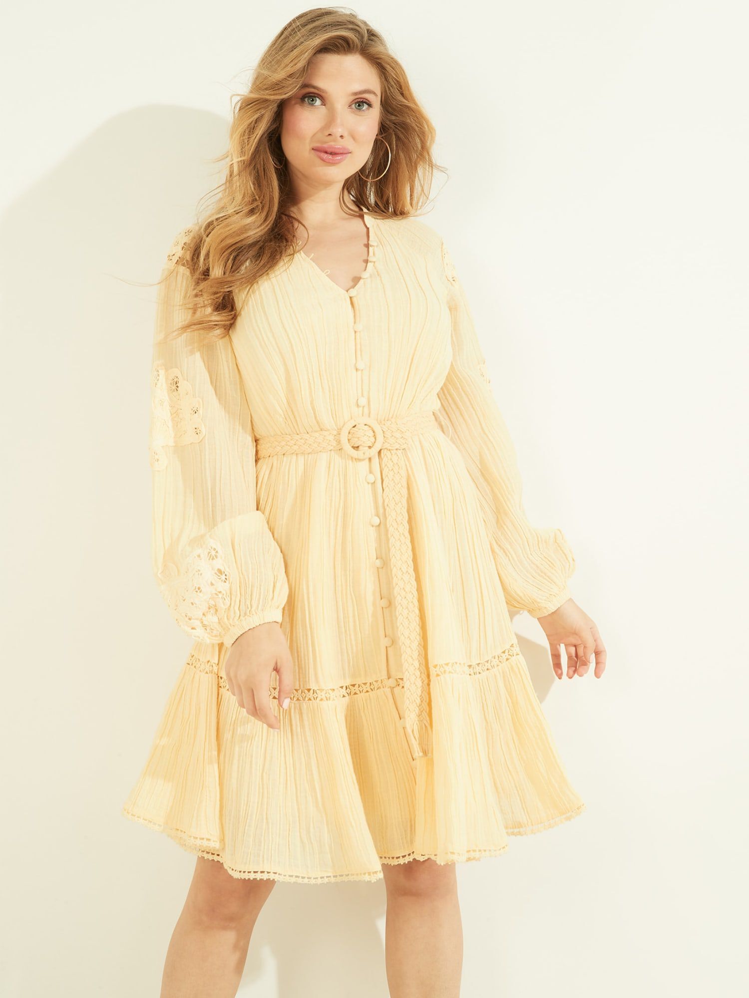 Shop GUESS Online Embroidered Dress