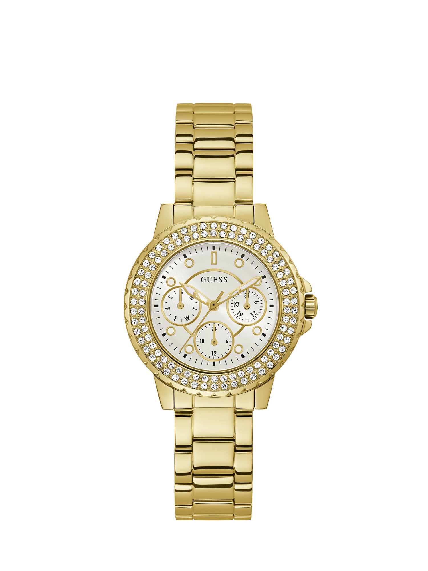 Guess sales gold watch