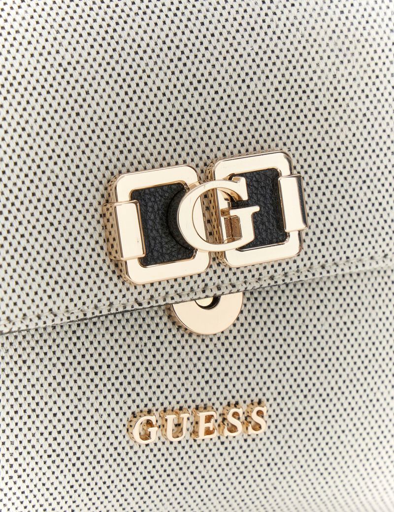 guess karnilla flap shoulder bag