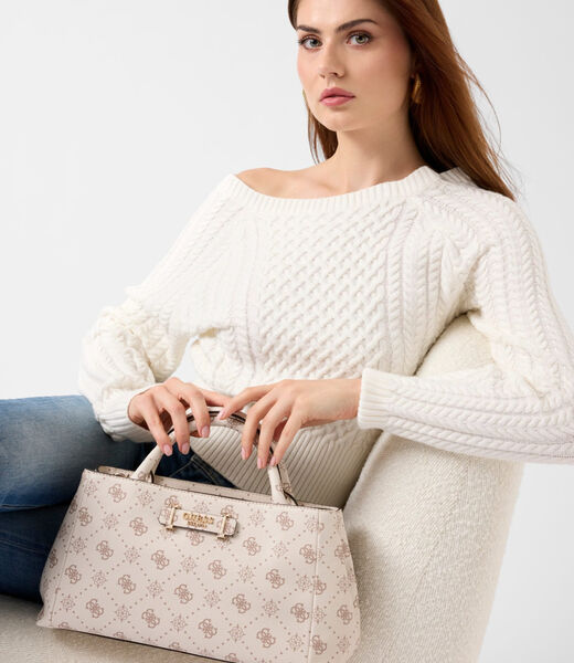 CARRIE LOGO GIRLFRIEND SATCHEL BAG