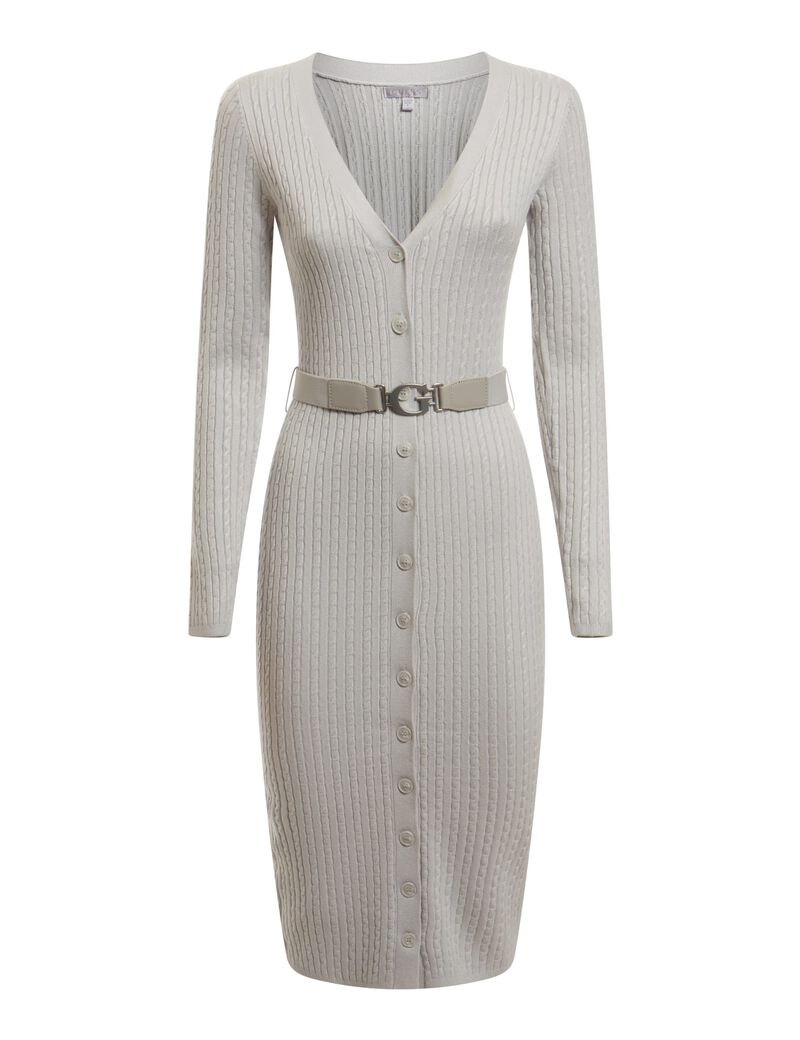 Cardigan Belted Dress