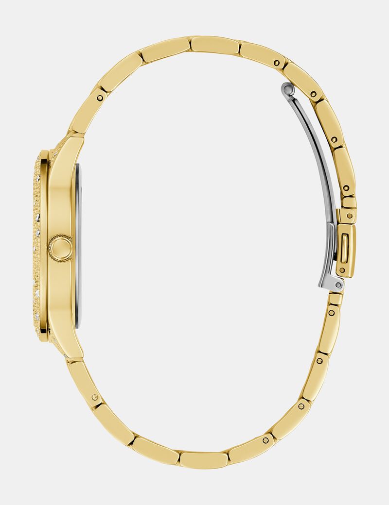 Ladies Gold Tone Analog Watch