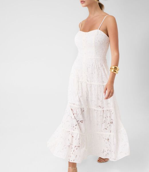 جيس evelyn beaded lace dress